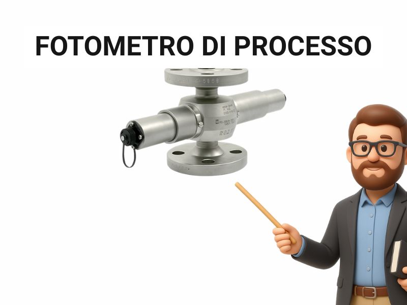 Come funziona il Fotometro di Processo? 78 fotometro di processo