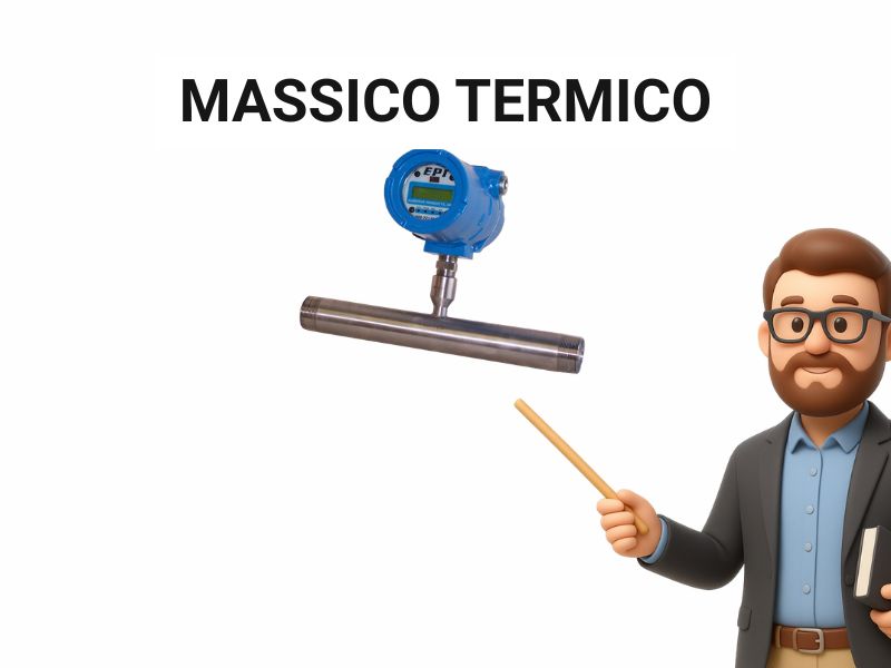 misuratore di portata massico termico