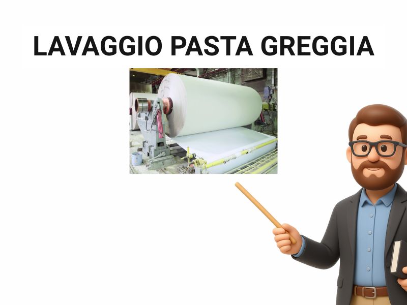 Come funziona il lavaggio della pasta greggia? 1 lavaggio della pasta greggia