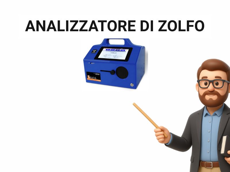 analizzatore di zolfo portatile
